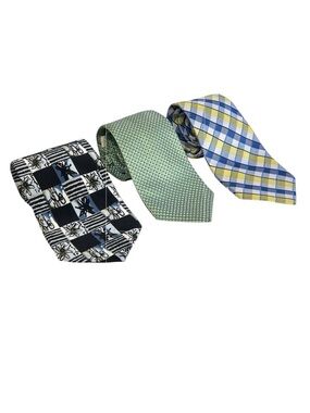 Nautica J. Garcia Michael Kors Neckties Men Multicolored Plaid Checks Banyan